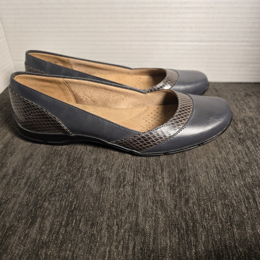 LifeStride Deja Vu Gray Ballet Flats Women Soft System Comfort insole Size 7.5W - Picture 4 of 7